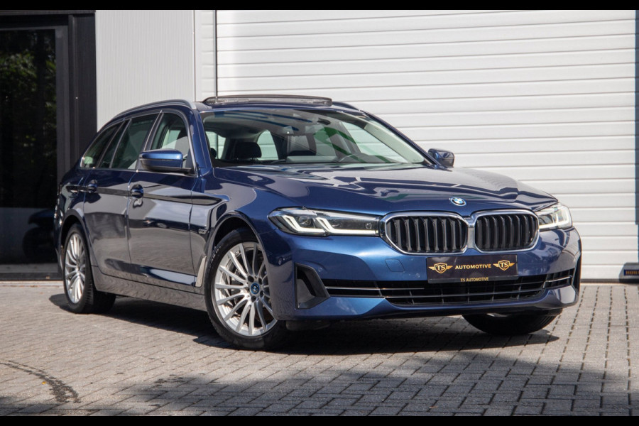BMW 5 Serie Touring 530e High Executive / SOH 89% / Pano / Keyless / Gordijnen
