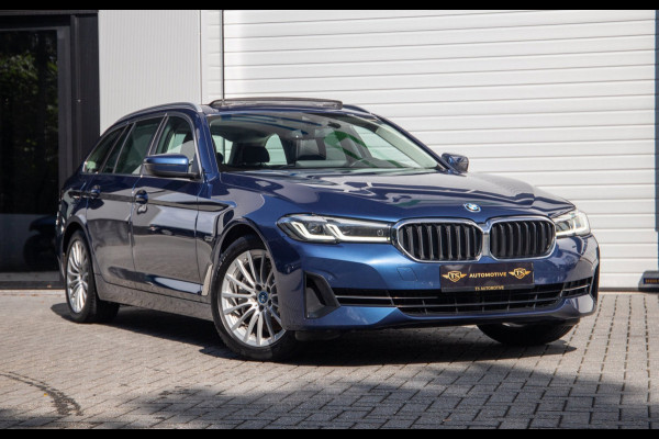 BMW 5 Serie Touring 530e High Executive / SOH 89% / Pano / Keyless / Gordijnen