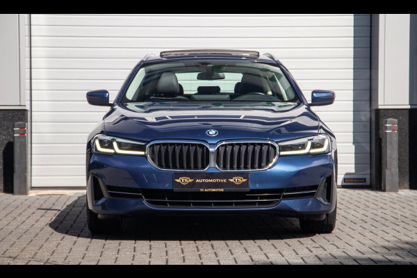 BMW 5 Serie Touring 530e High Executive / SOH 89% / Pano / Keyless / Gordijnen