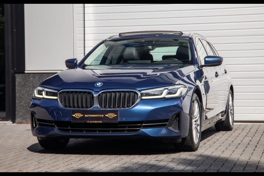 BMW 5 Serie Touring 530e High Executive / SOH 89% / Pano / Keyless / Gordijnen