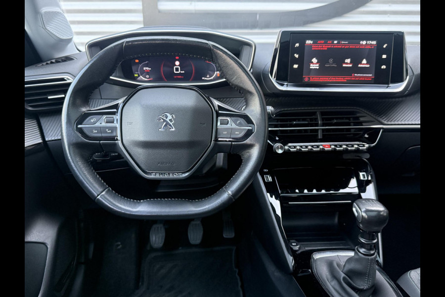 Peugeot 208 1.2 PureTech Blue Lease Allure 1e Eigenaar|Pano|Camera|Carplay|Stoelverw|ACC|PDC|Clima|Nieuwe APK bij aflevering