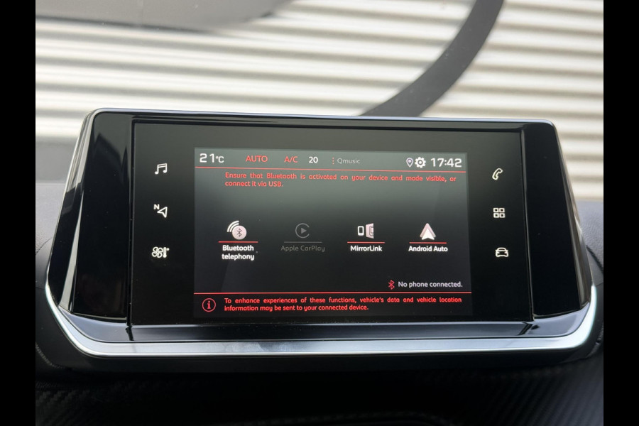 Peugeot 208 1.2 PureTech Blue Lease Allure 1e Eigenaar|Pano|Camera|Carplay|Stoelverw|ACC|PDC|Clima|Nieuwe APK bij aflevering