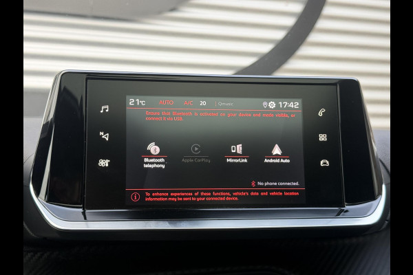 Peugeot 208 1.2 PureTech Blue Lease Allure 1e Eigenaar|Pano|Camera|Carplay|Stoelverw|ACC|PDC|Clima|Nieuwe APK bij aflevering
