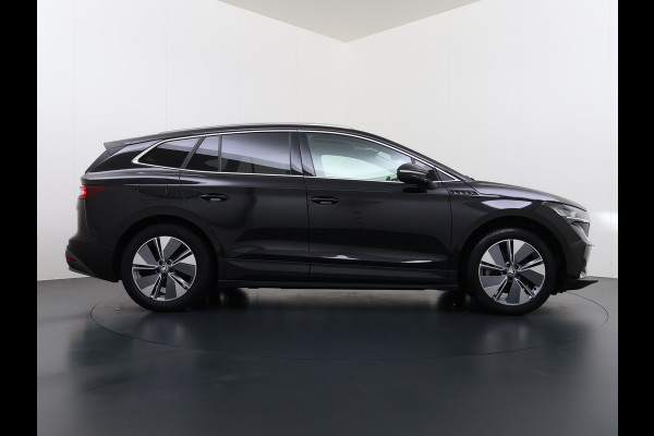Škoda ENYAQ iV 80 SOH 91% Warmtepomp Panoramadak Trekhaak Leder+Verwarmd Stuurverwarming Assistentie-Climate 2-Comfort-Pakket Adap.Cruise 3 Zon Leder-pakket Keyless advanced Lmv Led P-Assist 1.000KG Trekgewicht 1e Eigenaar Origineel Nederlandse Auto