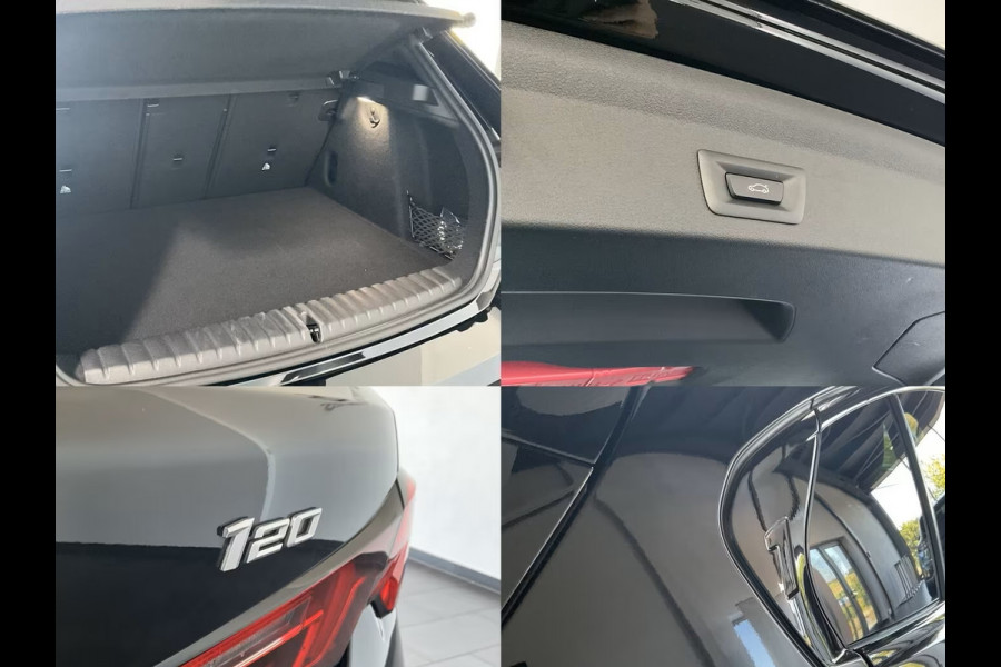 BMW 1-serie 120 M-SPORT ** LED, PANORAMA, 19-inch LMV, ACC, M-ONDERST, EL. A-KLEP ** 1e EIG - Ex BMW-AG ** ** INFORMEER OOK NAAR ONZE AANTREKKELIJKE FINANCIAL-LEASE TARIEVEN **