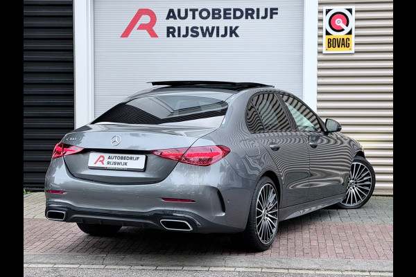Mercedes-Benz C-Klasse 300 AMG Line Pano/Burmester/360