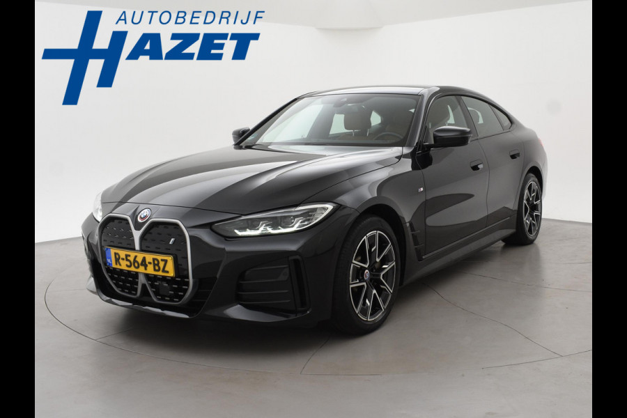 BMW i4 eDrive40 84 kWh M-SPORT + ADAPTIVE CRUISE | SFEERVERLICHTING | LEDER SPORTINTERIEUR