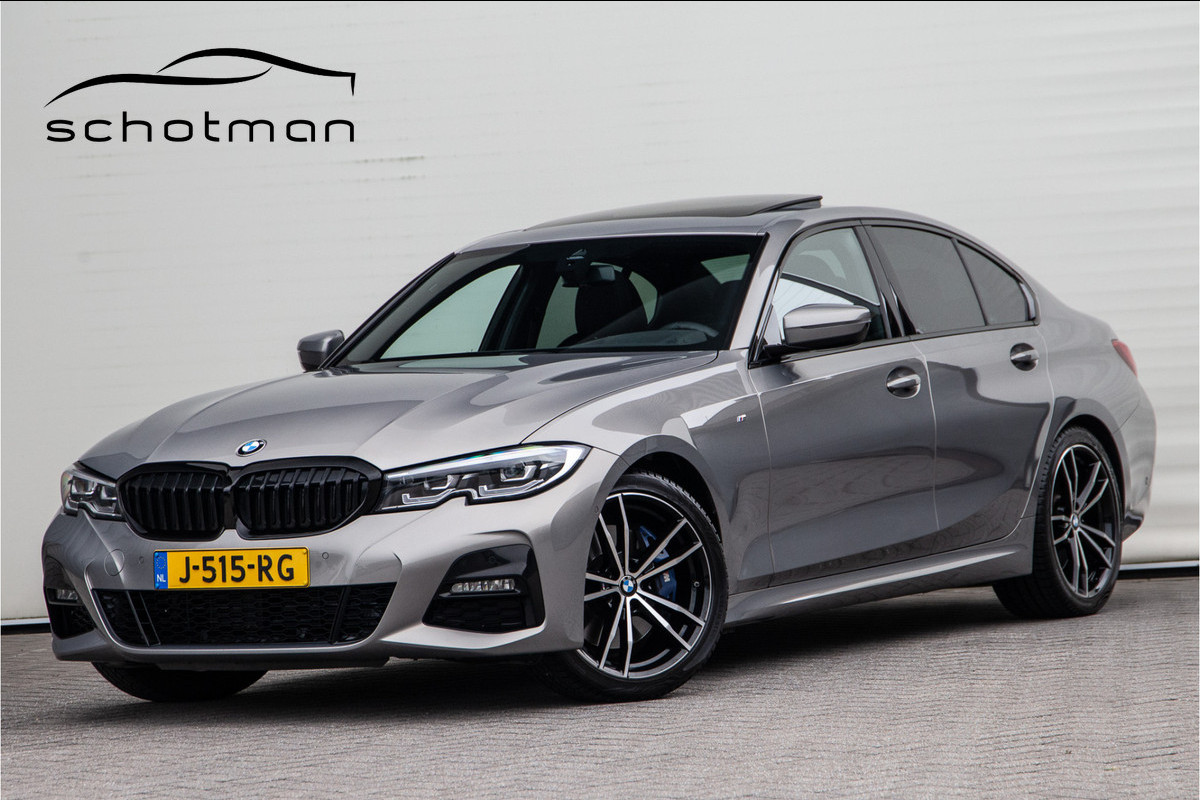 BMW 3-serie 320i High Executive M-Sport, Leder, Schuifdak, Head-up 2020