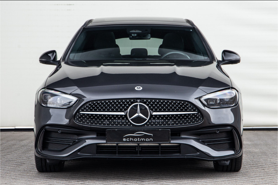 Mercedes-Benz C-Klasse Estate 300 e AMG Premium, Pano, Distronic, Trekhaak, Nightpakket 2023