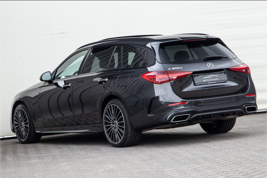 Mercedes-Benz C-Klasse Estate 300 e AMG Premium, Pano, Distronic, Trekhaak, Nightpakket 2023