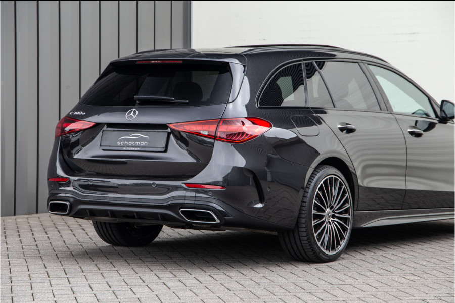 Mercedes-Benz C-Klasse Estate 300 e AMG Premium, Pano, Distronic, Trekhaak, Nightpakket 2023