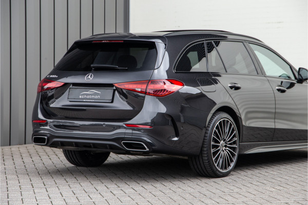 Mercedes-Benz C-Klasse Estate 300 e AMG Premium, Pano, Distronic, Trekhaak, Nightpakket 2023