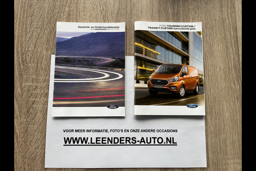 Ford Transit Custom L2H1 Automaat 300 2.0 TDCI 130pk Limited 3persoons, Airco, Navigatie, Trekhaak, Metallic lak, RIJKLAARPRIJS