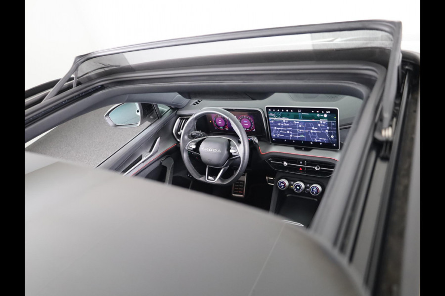 Škoda Kodiaq Sportline Business PHEV 1.5 TSI 204pk | Panoramadak | Trekhaak | Elektrisch verstelbare voorstoel met geheugen | Verwarmbare voorstoelen en achterbank |  Verlengde garantie |