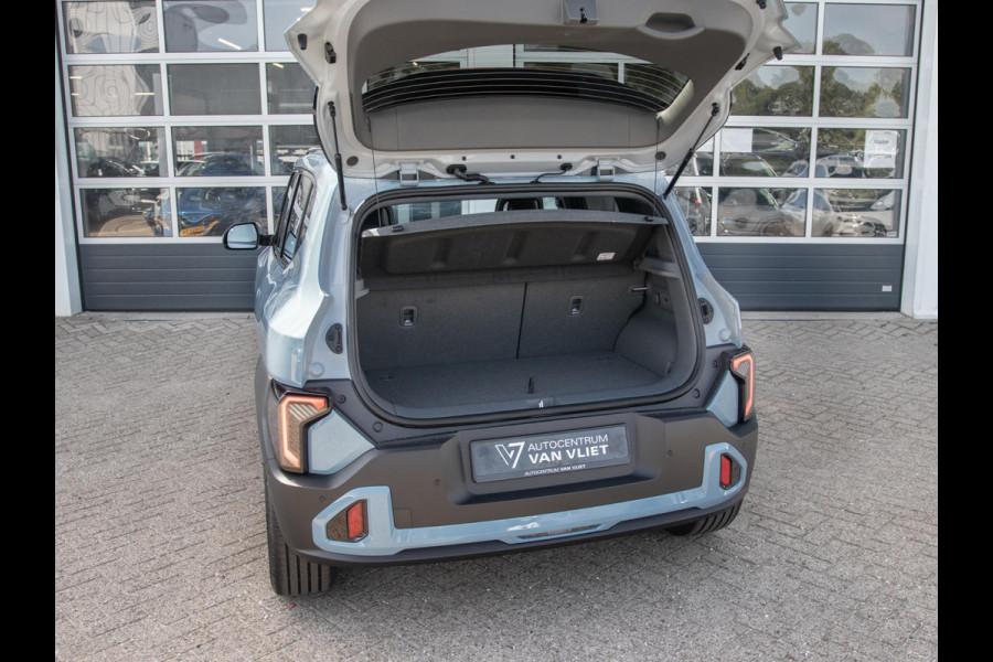 Kia EV2 GT-Line 61 kWh | 5p. | Actieprijs* | Navi. | Clima. | Adapt. Cruise. | Stoel&Stuur Verwarming | Dakrails | 15L Frunk | Harman Kardon | Glazen Kanteldak | Vegan Lederen Stoelbekleding 'GT-Line' | Slimme Parkeerassistentie | Dodehoekcamera