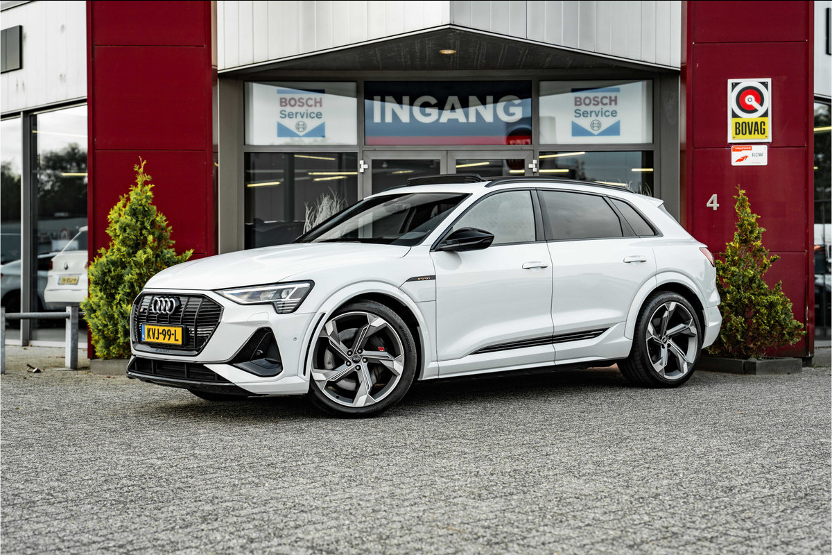 Audi e-tron S Quattro 95 kWh 503PK | ACC | TREKHAAK | HUD | 114.000.- NW PRIJS | B&O | RS Stoelen