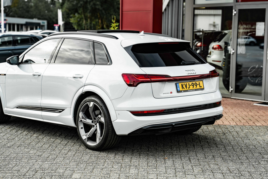 Audi e-tron S Quattro 95 kWh 503PK | ACC | TREKHAAK | HUD | 114.000.- NW PRIJS | B&O | RS Stoelen