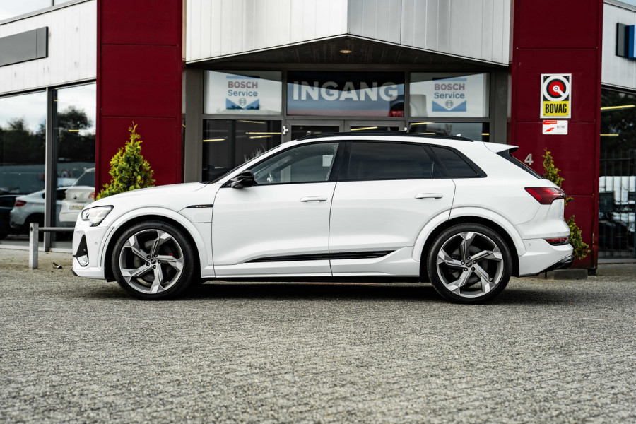 Audi e-tron S Quattro 95 kWh 503PK | ACC | TREKHAAK | HUD | 114.000.- NW PRIJS | B&O | RS Stoelen