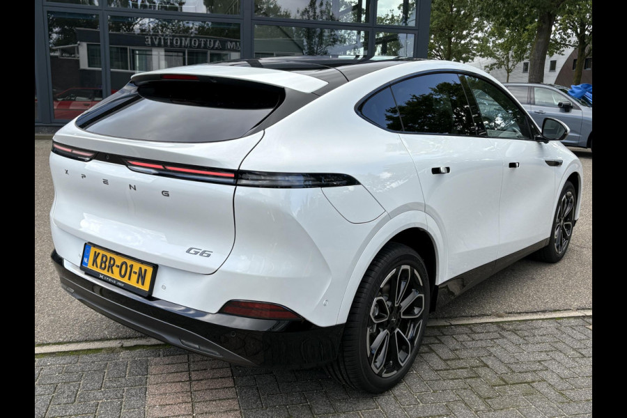 XPeng G6 RWD Long Range 80.8 kWh VAN: 48.900,- VOOR: 45.877,- UW HERFSTVOORDEEL: 3.023,-| STOELVERWARMING + VENTILATIE| 360 CAMERA| XPENG GARANTIE T/M 2033| ORIG. NL EERSTE EIGENAAR NAP|