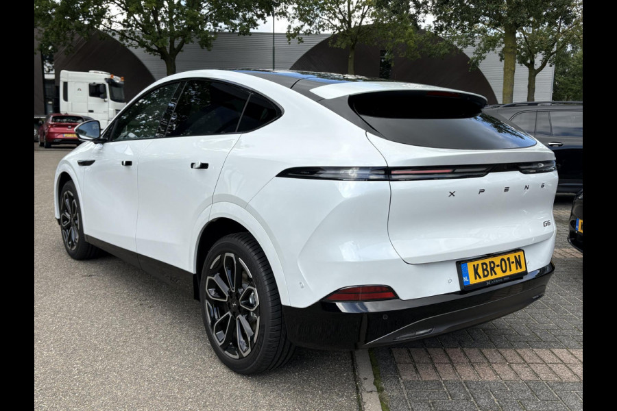 XPeng G6 RWD Long Range 80.8 kWh VAN: 48.900,- VOOR: 45.877,- UW HERFSTVOORDEEL: 3.023,-| STOELVERWARMING + VENTILATIE| 360 CAMERA| XPENG GARANTIE T/M 2033| ORIG. NL EERSTE EIGENAAR NAP|