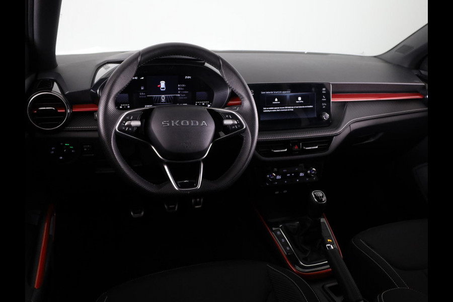 Škoda Fabia 1.0 TSI Monte Carlo 95pk 95 pk | Verlengde garantie | Stoelverwarming | Navigatie via App | Parkeersensoren | Achteruitrijcamera | LED koplampen |