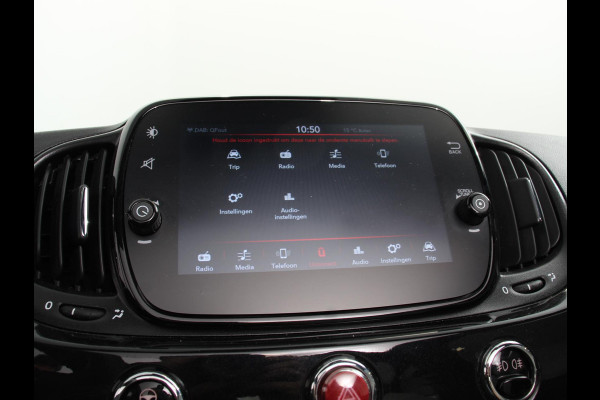 Fiat 500C 1.0 Hybrid Dolcevita Leder Navigatie Apple Carplay/Android Auto Parkeersensoren achter Cruise Control Climate Control