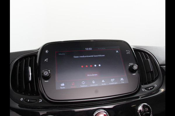 Fiat 500C 1.0 Hybrid Dolcevita Leder Navigatie Apple Carplay/Android Auto Parkeersensoren achter Cruise Control Climate Control