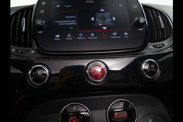 Fiat 500C 1.0 Hybrid Dolcevita Leder Navigatie Apple Carplay/Android Auto Parkeersensoren achter Cruise Control Climate Control