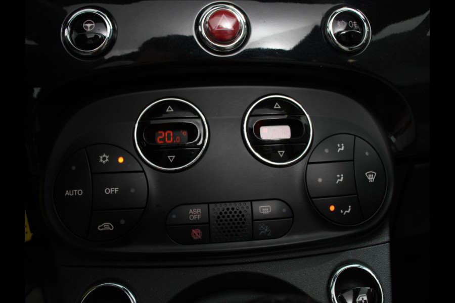 Fiat 500C 1.0 Hybrid Dolcevita Leder Navigatie Apple Carplay/Android Auto Parkeersensoren achter Cruise Control Climate Control