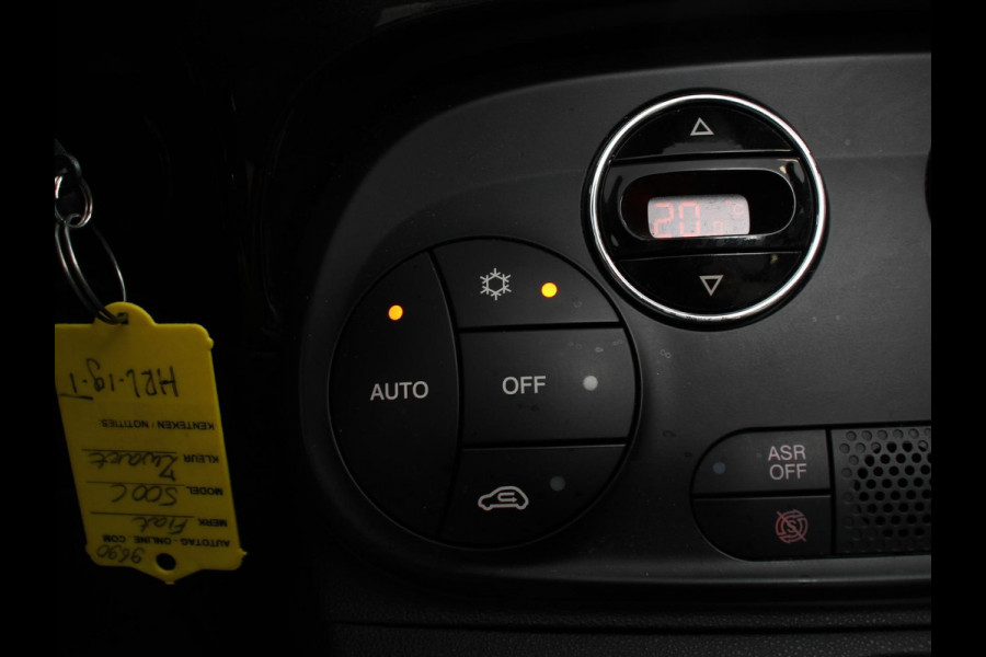 Fiat 500C 1.0 Hybrid Dolcevita Leder Navigatie Apple Carplay/Android Auto Parkeersensoren achter Cruise Control Climate Control