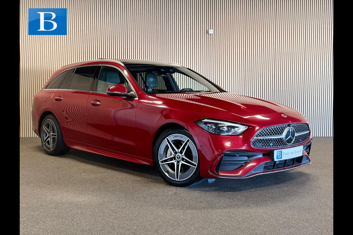 Mercedes-Benz C-Klasse Estate 220D AMG STYLING-PANORAMA-MEMORY-HEAD UP-360 CAMERA-COMPLEET