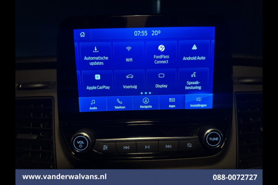 Ford Transit Custom 2.0 TDCI 105pk L2H1 Euro6 Airco | Camera | Navigatie | LED | Apple Carplay Cruisecontrol, Android Auto, Stoelverwarming, Verwarmde Voorruit, Parkeersensoren, Bijrijdersbank