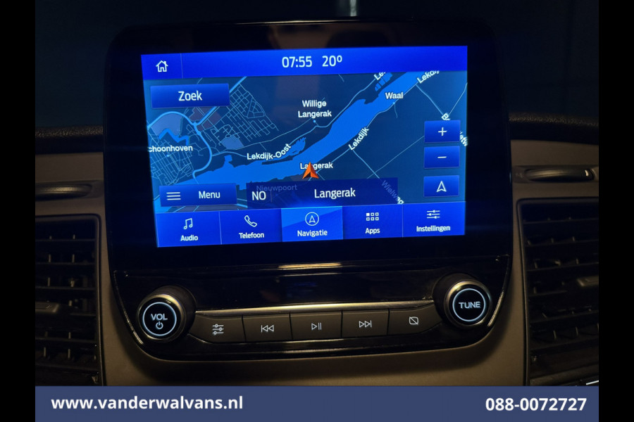 Ford Transit Custom 2.0 TDCI 105pk L2H1 Euro6 Airco | Camera | Navigatie | LED | Apple Carplay Cruisecontrol, Android Auto, Stoelverwarming, Verwarmde Voorruit, Parkeersensoren, Bijrijdersbank