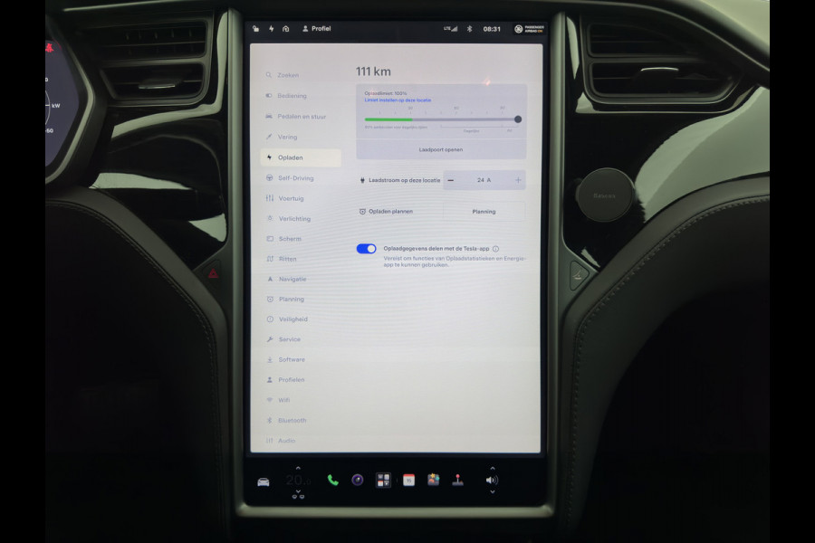 Tesla Model S 75D Base *AUT | PANO-WINDOW | LEATHER | AIR-SUSPENION | FULL-LED | NAVI-FULLMAP | KEYLESS | COMFORTSEATS | DIGI-COCKPIT |AUTO-PILOT | 19"ALU*