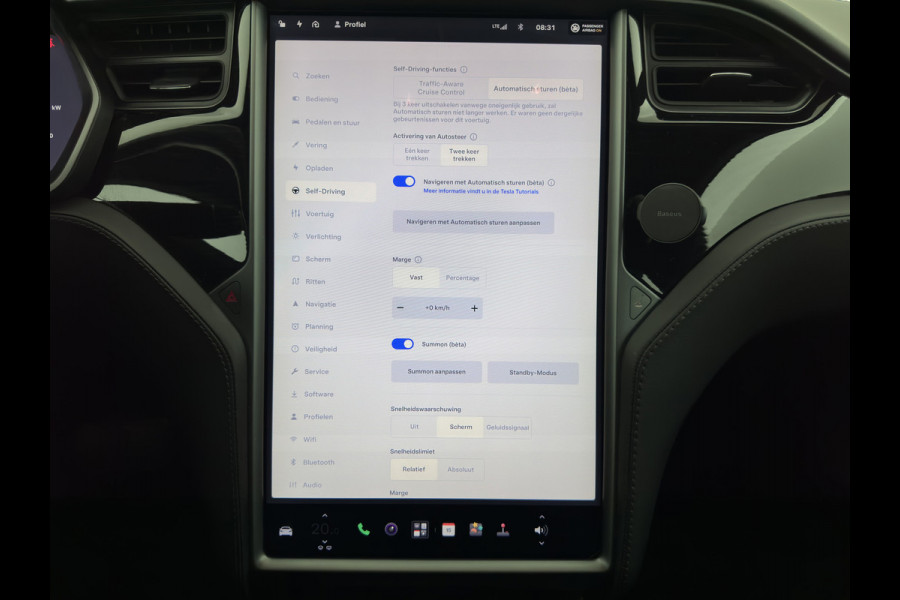 Tesla Model S 75D Base *AUT | PANO-WINDOW | LEATHER | AIR-SUSPENION | FULL-LED | NAVI-FULLMAP | KEYLESS | COMFORTSEATS | DIGI-COCKPIT |AUTO-PILOT | 19"ALU*