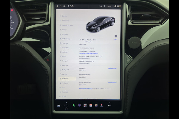 Tesla Model S 75D Base *AUT | PANO-WINDOW | LEATHER | AIR-SUSPENION | FULL-LED | NAVI-FULLMAP | KEYLESS | COMFORTSEATS | DIGI-COCKPIT |AUTO-PILOT | 19"ALU*