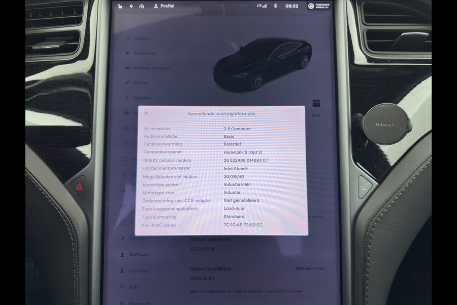 Tesla Model S 75D Base *AUT | PANO-WINDOW | LEATHER | AIR-SUSPENION | FULL-LED | NAVI-FULLMAP | KEYLESS | COMFORTSEATS | DIGI-COCKPIT |AUTO-PILOT | 19"ALU*
