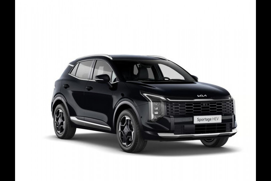 Kia Sportage 1.6 T-GDi Plug-in Hybrid Black Edition Advanced | Actieprijs* | Navi. | Clima. | Adapt. Cruise. | Achteruitrijcamera | Stoel&Stuur Verwarming | Privacy Glass | Panodak | Dodehoekassistentie | Black Edition Bekleding