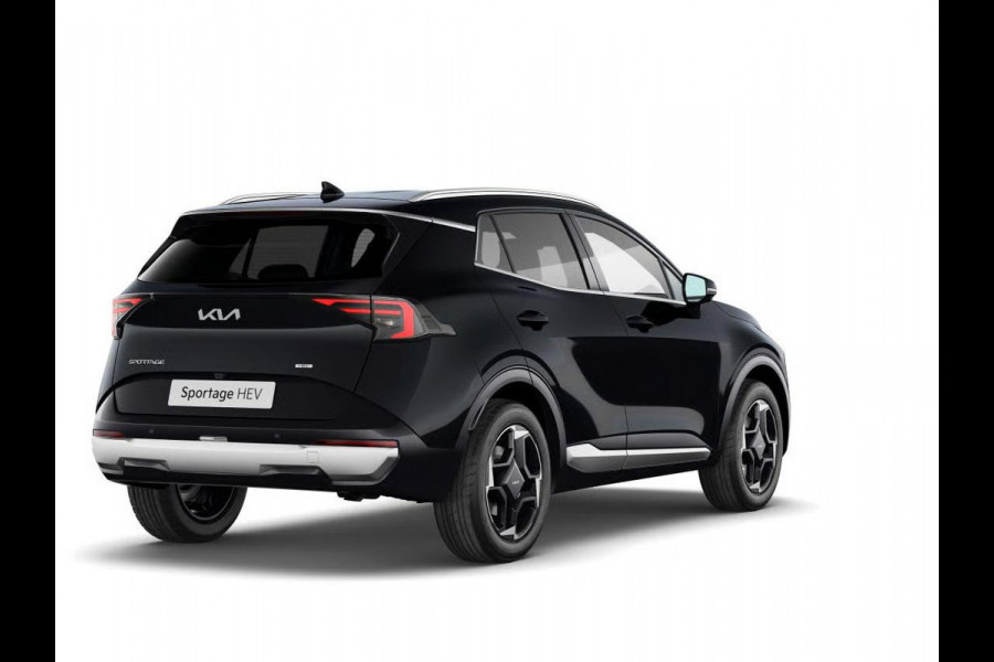 Kia Sportage 1.6 T-GDi Plug-in Hybrid Black Edition Advanced | Actieprijs* | Navi. | Clima. | Adapt. Cruise. | Achteruitrijcamera | Stoel&Stuur Verwarming | Privacy Glass | Panodak | Dodehoekassistentie | Black Edition Bekleding