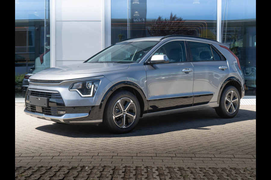 Kia Niro 1.6 GDi Hybrid DynamicPlusLine | Actieprijs* |  Navi. | Clima. | Adapt. Cruise. | Achteruitrijcamera | Dodehoekassistentie | Schuif-/Kantel Zonnedak | Stoel&Stuur Verwarming