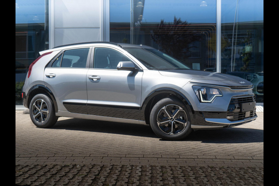 Kia Niro 1.6 GDi Hybrid DynamicPlusLine | Actieprijs* |  Navi. | Clima. | Adapt. Cruise. | Achteruitrijcamera | Dodehoekassistentie | Schuif-/Kantel Zonnedak | Stoel&Stuur Verwarming