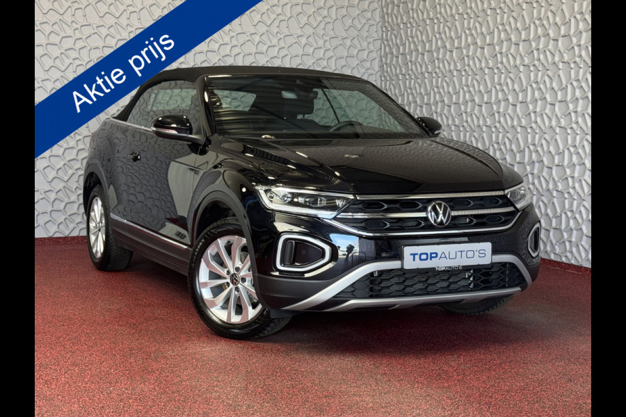 Volkswagen T-Roc Cabrio TSI VIR.COCKPIT CARPLAY NAVI IQ.LED STOEL/STUUR.VERW DAB ADAP.CRUISE ✅Top Auto's Wijchen. 30 Jaar Specialist in Volkswagen  : Alle Type's : R-Line Edition / Style / First Edition / Highline / Life , Zowel PHEV / HEV / MHEV / Benzine ✅