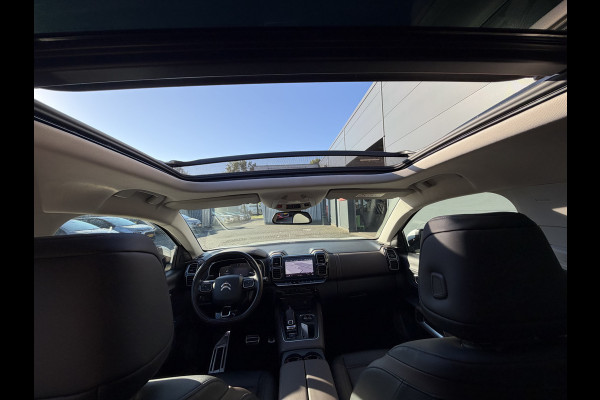 Citroën C5 Aircross 180pk Shine (Elektrisch Schuifdak - Trekhaak - Leder incl verwarming/massage/geheugen - Elektrische klep - LED - Grip Controle -