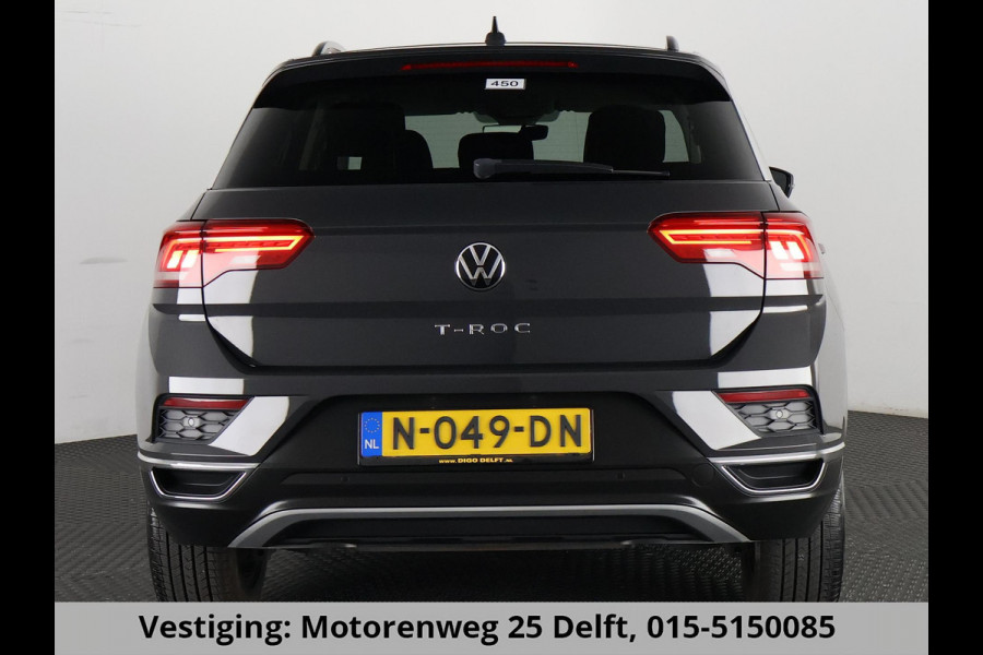 Volkswagen T-Roc 1.0 TSI STYLE 100% OH.GARANTIE TOT 10-2031* BLACKLINE .NAVI.PDC V+A.URANO GREY !