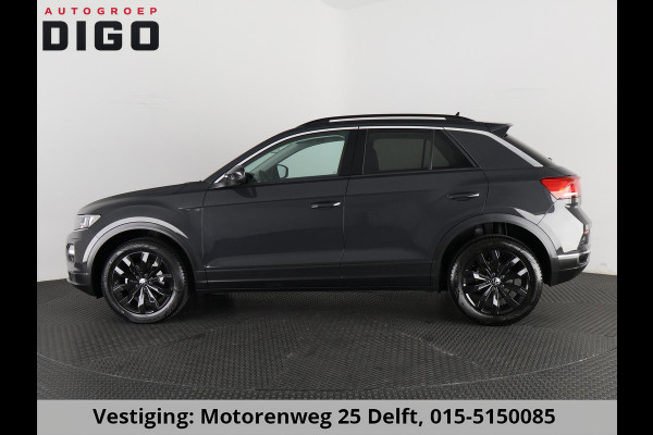 Volkswagen T-Roc 1.0 TSI STYLE 100% OH.GARANTIE TOT 10-2031* BLACKLINE .NAVI.PDC V+A.URANO GREY !