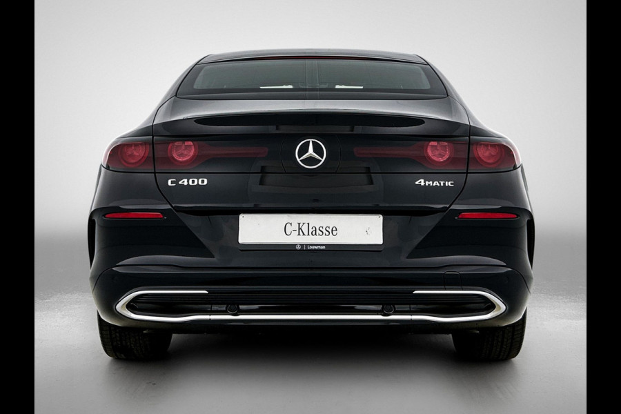 Mercedes-Benz C-Klasse 400 4MATIC Business Solution Luxury 94 kWh | Plus pakket | Parkeerpakket | Vast panoramadak | 19” multispaaks lichtmetalen velgen | URBAN GUARD |