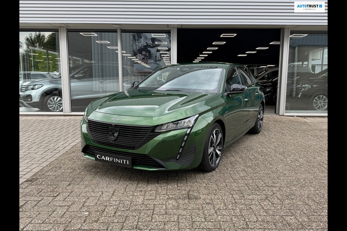 Peugeot 308 1.6 Plug-in Hybrid 180 Allure | Carplay-navi | Cruise| Clima | 17" Lichtmetaal.
