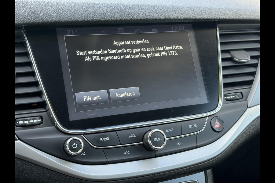 Opel Astra Sports Tourer 1.4 Turbo Online Edition ✓150pk✓2e Eigenaar✓Camera✓Carplay✓Navi✓Pdc V+A✓Stoelverw✓Stuurverw✓Clima✓Cruise✓Lm velgen✓6 Bak✓Comfortstoelen✓Dealer Onderhouden✓N.A.P✓Bj 12-2018✓Apk tot 01-2027