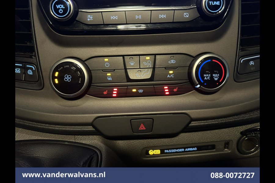Ford Transit Custom 2.0 TDCI 105pk L2H1 Euro6 Airco | Camera | Navigatie | LED | Apple Carplay Cruisecontrol, Android Auto, Stoelverwarming, Verwarmde Voorruit, Parkeersensoren, Bijrijdersbank