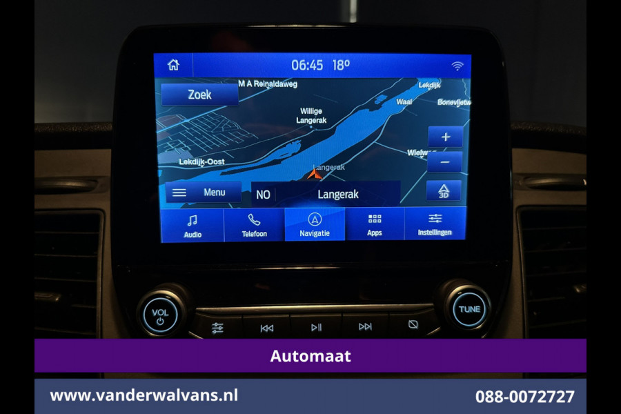 Ford Transit 2.0 TDCI 131pk Automaat L2H2 Euro6 Airco | Navigatie | Cruisecontrol Dakdraagsysteem met Ladderhouder, Android Auto, Parkeersensoren, Bijrijdersbank